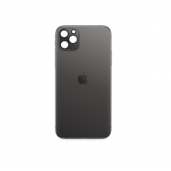 Vetro Posteriore Con Adesivo Per Iphone 11 Pro Nero